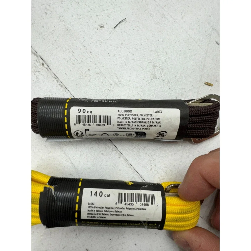 Dr. Martens Air Wair 2 Pack Brown Yellow Laces 90cm and 140cm